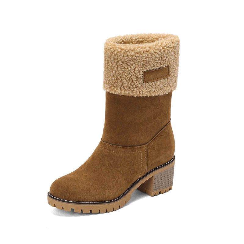 Bottines Femme Suède Tendance