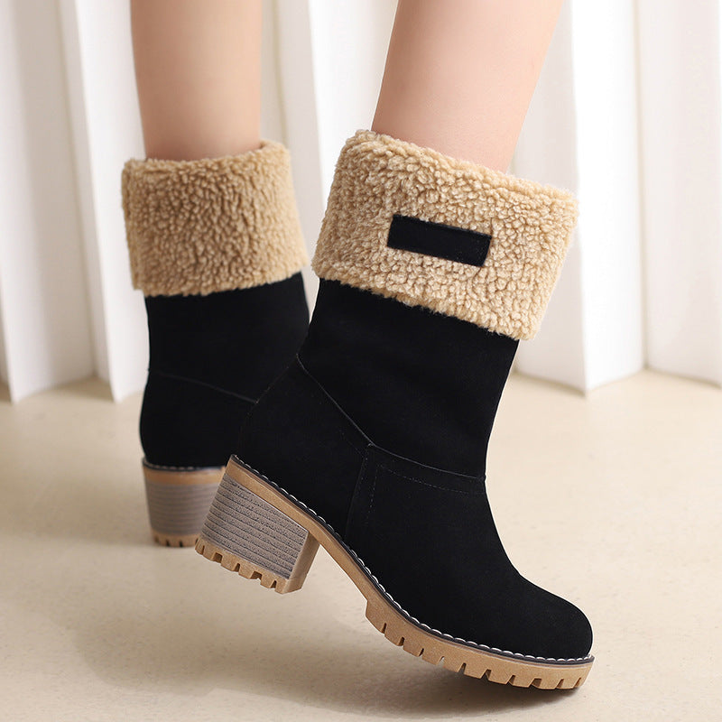 Bottines Femme Suède Tendance