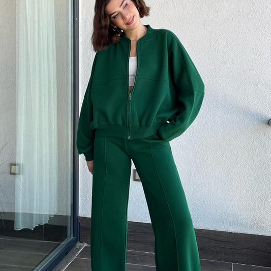Ensemble Cardigan à Zip