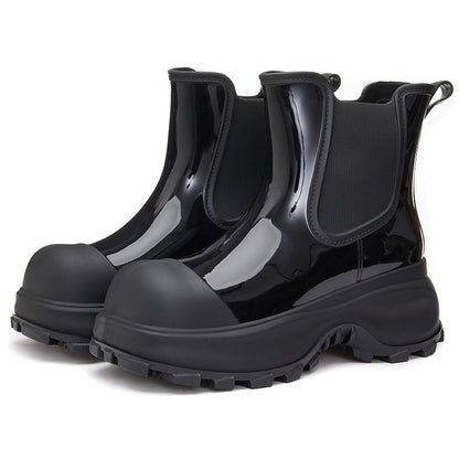 Bottes de Pluie Coréennes à Semelle Épaisse