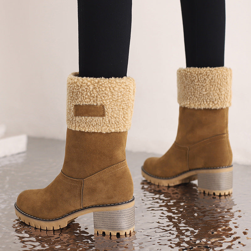 Bottines Femme Suède Tendance