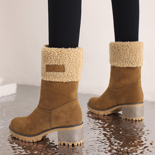 Bottines Femme Suède Tendance
