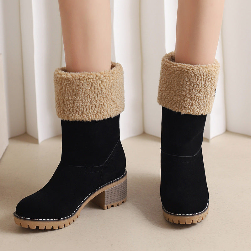 Bottines Femme Suède Tendance