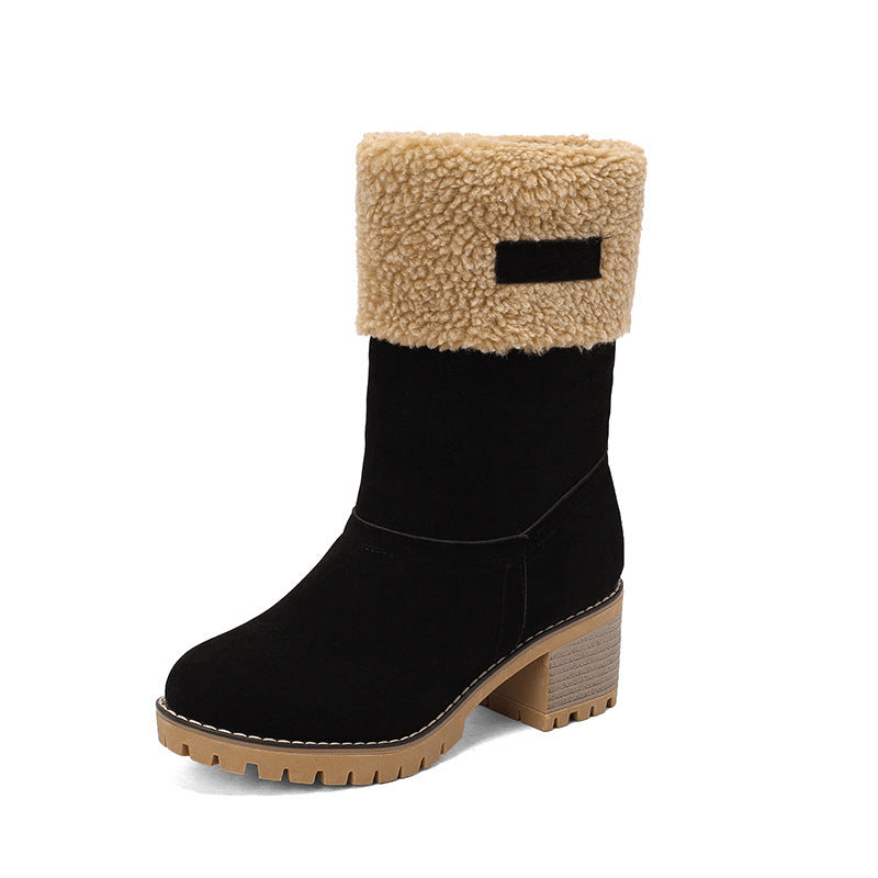 Bottines Femme Suède Tendance